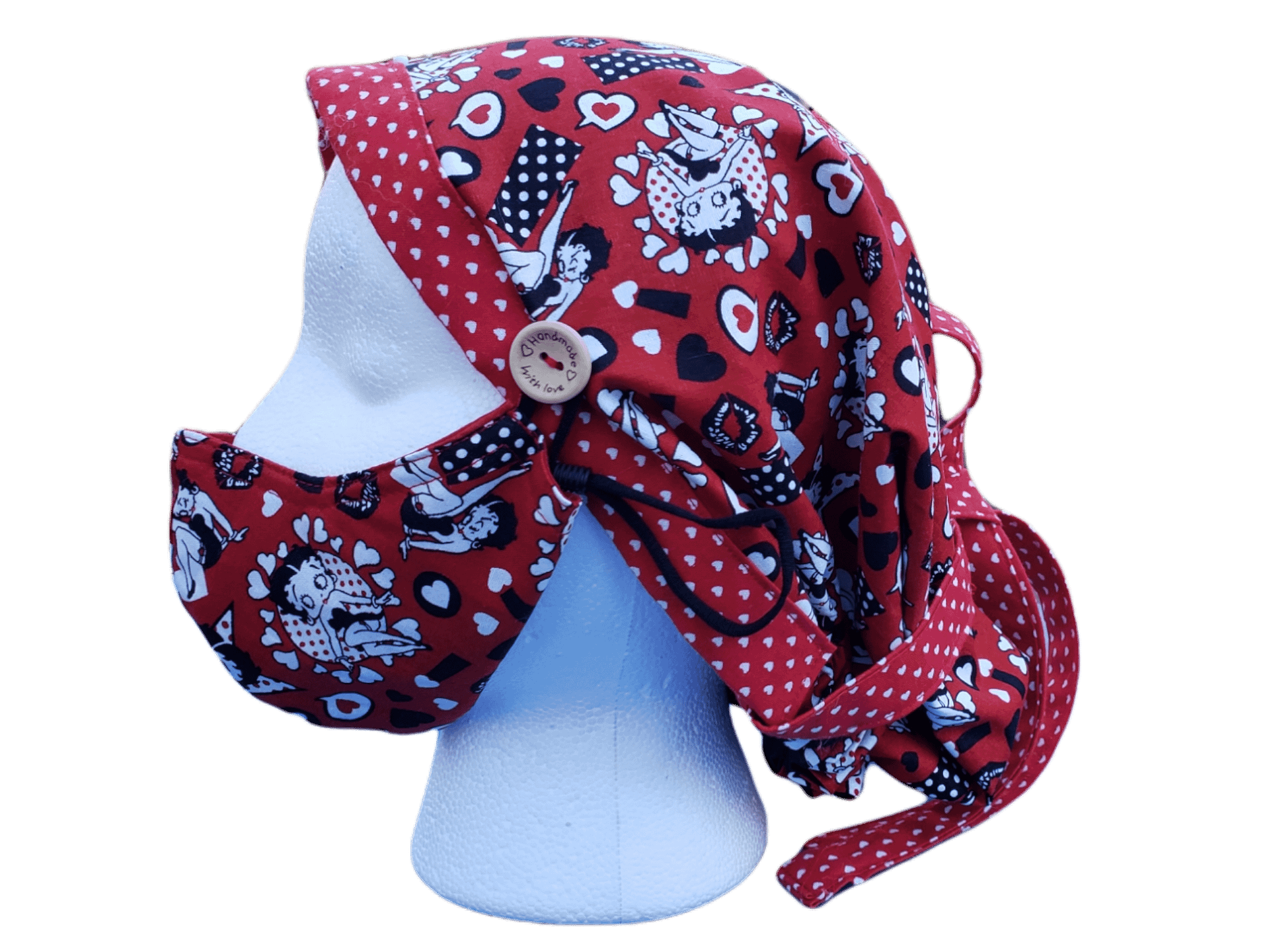 Betty Boop - Cute Scrub Caps for Women 